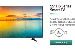 China's Hisense launches the H6 TV: 55" display with the goodness of Android