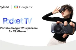 Homatics Pocket TV brings Google TV on RayNeo XR Glasses