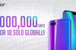 Over Three Million Units Of Honor 10 Shipped In Less Than Two Months