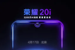 Honor teases Honor 20i and MagicBook 2019 launch for April 17 in China