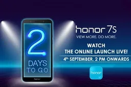 Entry-level Honor 7S launching on September 4th in India