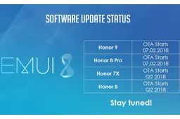 EMUI 8 Update Arrives Honor 9 and 8 Pro
