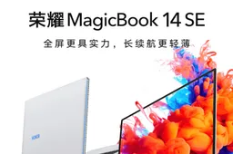 Honor Magicbook 14 SE quietly released - selling for 2999 yuan ($432)