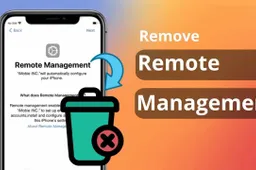 How to Remove Remote Management from iPhone/iPad