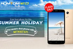 Homtom HT17 flash sale will start soon
