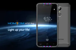 Homtom HT37 Pro Comes With Dual Speaker And Active LED