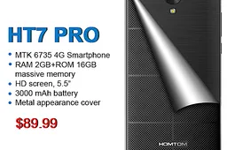 2GB RAM Homtom HT7 Pro pre-sales begin at $89.99