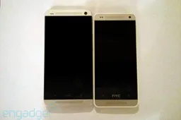 Leaked HTC One Mini turns up alongside it's big brother