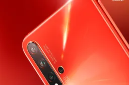 Huawei nova 5 Pro official poster appears online with quad rear camera & coral orange color