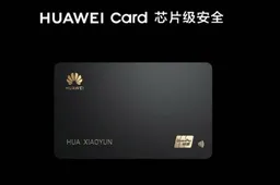 Huawei has also introduced its credit card, like Apple