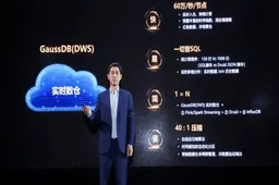 Huawei Cloud releases GaussDB (DWS) real-time data warehouse