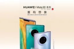 Leaked Huawei Mate 30 Pro Promo image hints quad-camera setup