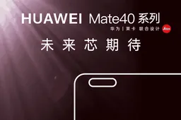 Huawei Mate 40 series pre-heat video exposure - "Leap the Future"