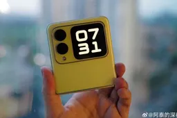 Huawei Nova Flip foldable phone appears on Geekbench with a HiSilicon Kirin 8000 chip