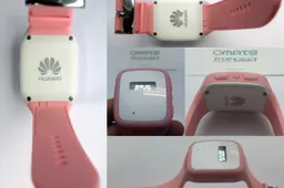 Omate developed Huawei Kids tracker prototype spotted