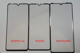 Huawei P30 Lite: Screen protector and covers show up