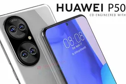 Huawei P50 showed up on new high-quality renders