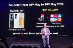 Huawei P50 Pre-Order In Malaysia: Get Freebies Worth Up To RM1000