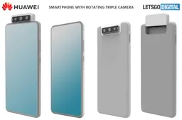 Huawei prepares a smartphone with three rotary camera sensors