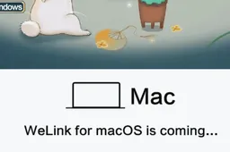 Huawei Cloud WeLink for macOS is coming