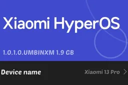 HyperOS update rolls out to Xiaomi 13 Pro users in India