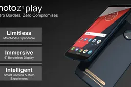 New leaked image shows Moto Z3 Play alongside a 5G Moto Mod