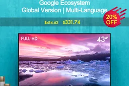 Xiaomi 4A 43-inch Smart TV Special Offer with 20% OFF, Shipped from EU