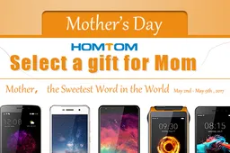 HOMTOM Mother’s Day Flash Sales Kick Off at AliExpress