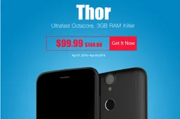 Vernee Thor available for 99.99$