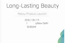 Meizu schedules launch event for 11th May in India; m3 note coming?