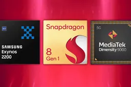 Snapdragon 8 Gen 1 and Exynos 2200 crushed by Dimensity 9000 at Geekbench