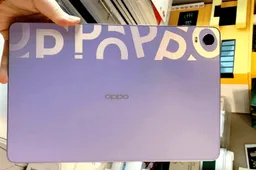 Oppo Pad design confirmed in leaked live shots