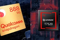 Qualcomm and Unisoc are growing in the chipset segment