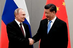 China tech stocks plummet in light of a possible aid to Russia