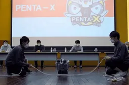 "Penguin-chan" robot jumps its way to Guinness Book