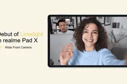 Realme Pad X 5G coming with Center Stage-esque "Limelight" for video calls
