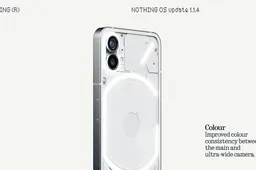 Nothing Phone (1) gets software update 1.1.4