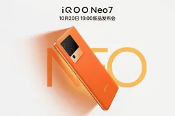 iQOO Neo 7 arrives on October 20
