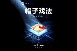Motorola X40 with Snapdragon 8 Gen 2 records high on AnTuTu
