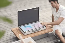 LG StandByMe Go is a interesting smart TV inside of a Briefcase