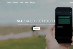 Starlink's Direct To Cell Service To Begin With Texting in 2024, Calls only in 2025