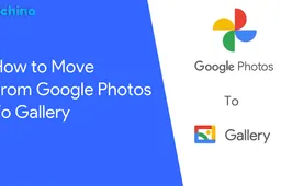 How to Transfer Photos From Google Photos to Gallery And Free Up Space