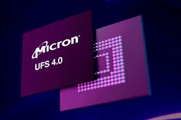 Micron reveals smaller UFS 4.0 chipset for mobile devices