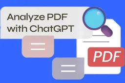 How to Analyze PDFs with ChatGPT