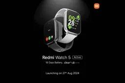 Redmi Watch 5 Active Will Arrive in the Next Week