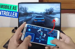 Turn Your Smartphone Into A Controller For PC Gaming