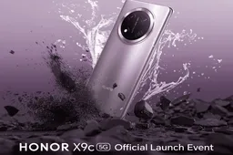 Honor X9c Unveiled with 6,600mAh battery