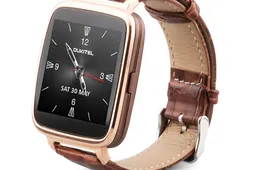 Remember the Oukitel smartwatch? Here is is next the Apple Watch