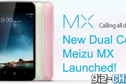 Updated Dual Core Meizu Mx Released With New CPU and 4 Colours