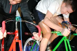 Indoor Bike Races Warm Beijing Bars This Winter